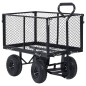 vidaXL Gartenwagen Schwarz 350 kg vidaXL Gartenwagen Schwarz 350 kg