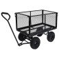 vidaXL Gartenwagen Schwarz 350 kg vidaXL Gartenwagen Schwarz 350 kg