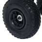 vidaXL Gartenwagen Schwarz 350 kg vidaXL Gartenwagen Schwarz 350 kg