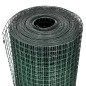 vidaXL Drahtzaun für Hühner Verzinkt mit PVC-Beschichtung 25x1 m Grün vidaXL Drahtzaun für Hühner Verzinkt mit PVC-Beschichtung 25x1 m Grün