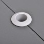 Klappbares Campingtisch-Set Aluminium mit 4 Stühlen extra leicht grau Klappbares Campingtisch-Set Aluminium mit 4 Stühlen extra leicht grau