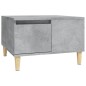 vidaXL Couchtisch Betongrau 55x55x36,5 cm Holzwerkstoff vidaXL Couchtisch Betongrau 55x55x36,5 cm Holzwerkstoff