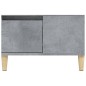 vidaXL Couchtisch Betongrau 55x55x36,5 cm Holzwerkstoff vidaXL Couchtisch Betongrau 55x55x36,5 cm Holzwerkstoff