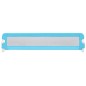 vidaXL Kleinkind-Bettschutzgitter Blau 180x42 cm Polyester vidaXL Kleinkind-Bettschutzgitter Blau 180x42 cm Polyester