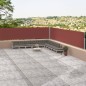 vidaXL Seitenmarkise Ausziehbar Braun 117x1200 cm vidaXL Seitenmarkise Ausziehbar Braun 117x1200 cm