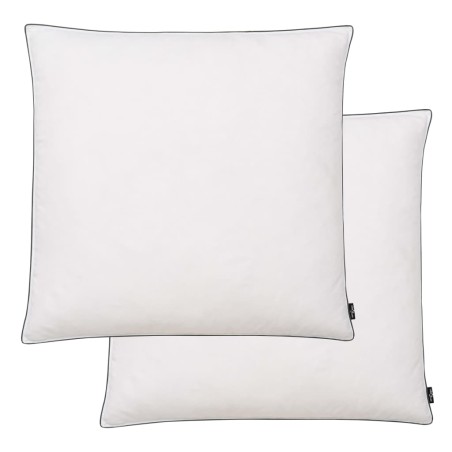 vidaXL Kissen 2 Stk. Daunen-/Federfüllung Leicht 80x80 cm Weiß