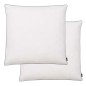 vidaXL Kissen 2 Stk. Daunen-/Federfüllung Leicht 80x80 cm Weiß vidaXL Kissen 2 Stk. Daunen-/Federfüllung Leicht 80x80 cm Weiß
