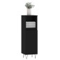 vidaXL Badschrank Schwarz 30x30x100 cm Holzwerkstoff vidaXL Badschrank Schwarz 30x30x100 cm Holzwerkstoff