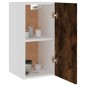 vidaXL Hängeschrank Räuchereiche 29,5x31x60 cm Holzwerkstoff vidaXL Hängeschrank Räuchereiche 29,5x31x60 cm Holzwerkstoff