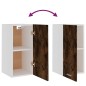 vidaXL Hängeschrank Räuchereiche 29,5x31x60 cm Holzwerkstoff vidaXL Hängeschrank Räuchereiche 29,5x31x60 cm Holzwerkstoff