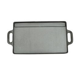 vidaXL Grillplatte Wendeplatte Gusseisen 50x23 cm