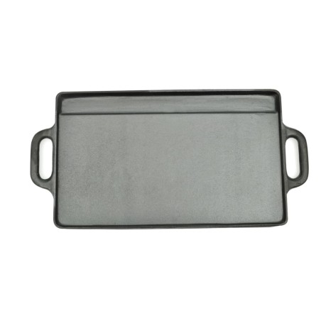 vidaXL Grillplatte Wendeplatte Gusseisen 50x23 cm