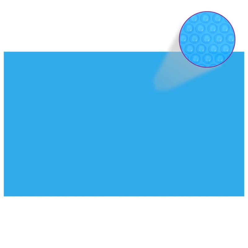 vidaXL Rechteckige Poolabdeckung 1000x600 cm PE Blau vidaXL Rechteckige Poolabdeckung 1000x600 cm PE Blau