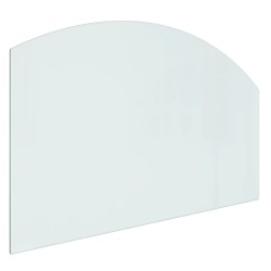 vidaXL Kaminofen Glasplatte 100x60 cm