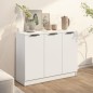 vidaXL Sideboard Weiß 90,5x30x70 cm Holzwerkstoff vidaXL Sideboard Weiß 90,5x30x70 cm Holzwerkstoff