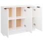 vidaXL Sideboard Weiß 90,5x30x70 cm Holzwerkstoff vidaXL Sideboard Weiß 90,5x30x70 cm Holzwerkstoff