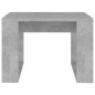 vidaXL Beistelltisch Betongrau 50x50x35 cm Holzwerkstoff vidaXL Beistelltisch Betongrau 50x50x35 cm Holzwerkstoff