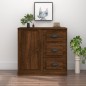 vidaXL Sideboard Braun Eichen-Optik 70x35,5x67,5 cm Holzwerkstoff vidaXL Sideboard Braun Eichen-Optik 70x35,5x67,5 cm Holzwerkstoff
