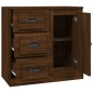 vidaXL Sideboard Braun Eichen-Optik 70x35,5x67,5 cm Holzwerkstoff vidaXL Sideboard Braun Eichen-Optik 70x35,5x67,5 cm Holzwerkstoff