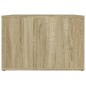 vidaXL Nachttisch Sonoma-Eiche 57x55x36 cm Holzwerkstoff vidaXL Nachttisch Sonoma-Eiche 57x55x36 cm Holzwerkstoff