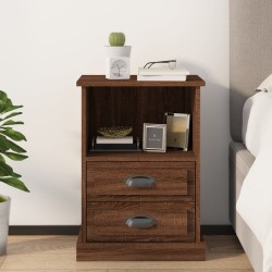 vidaXL Nachttisch Braun Eichen-Optik 43x36x60 cm