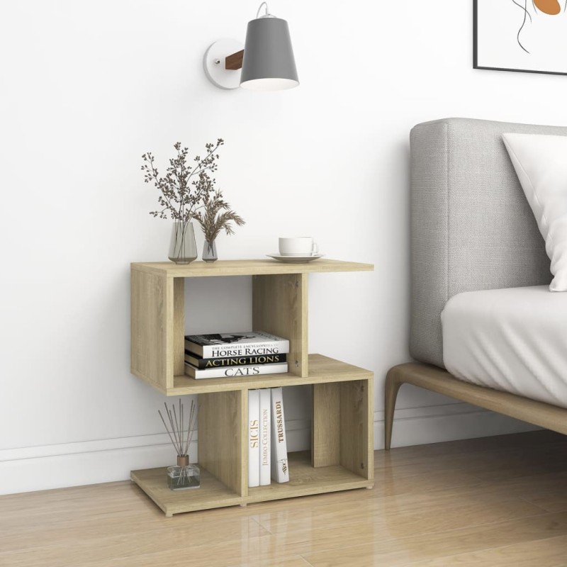 vidaXL Nachttische 2 Stk. Sonoma-Eiche 50x30x51,5 cm Holzwerkstoff vidaXL Nachttische 2 Stk. Sonoma-Eiche 50x30x51,5 cm Holzwerkstoff