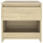 vidaXL Nachttisch Sonoma-Eiche 40x30x39 cm Holzwerkstoff vidaXL Nachttisch Sonoma-Eiche 40x30x39 cm Holzwerkstoff