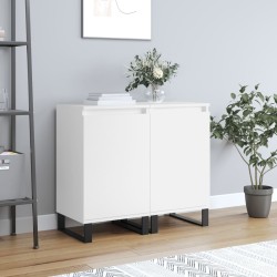 vidaXL Sideboards 2 Stk. Weiß 40x35x70 cm Holzwerkstoff
