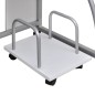 vidaXL Computertisch Weiß 110x52x88,5 cm Holzwerkstoff vidaXL Computertisch Weiß 110x52x88,5 cm Holzwerkstoff