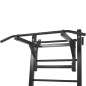 vidaXL Multifunktionaler Fitness-Kraftturm zur Wandmontage Schwarz vidaXL Multifunktionaler Fitness-Kraftturm zur Wandmontage Schwarz