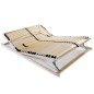 vidaXL Lattenrost mit 28 Latten 7 Zonen 140 x 200 cm vidaXL Lattenrost mit 28 Latten 7 Zonen 140 x 200 cm