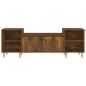 vidaXL TV-Schrank Räuchereiche 160x35x55 cm Holzwerkstoff vidaXL TV-Schrank Räuchereiche 160x35x55 cm Holzwerkstoff