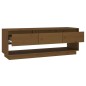vidaXL TV-Schrank Honigbraun 110,5x34x40 cm Massivholz Kiefer vidaXL TV-Schrank Honigbraun 110,5x34x40 cm Massivholz Kiefer