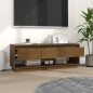 vidaXL TV-Schrank Honigbraun 110,5x34x40 cm Massivholz Kiefer vidaXL TV-Schrank Honigbraun 110,5x34x40 cm Massivholz Kiefer