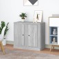 vidaXL Sideboards 2 Stk. Grau Sonoma 37,5x35,5x67,5 cm Holzwerkstoff vidaXL Sideboards 2 Stk. Grau Sonoma 37,5x35,5x67,5 cm Holzwerkstoff