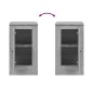 vidaXL Sideboards 2 Stk. Grau Sonoma 37,5x35,5x67,5 cm Holzwerkstoff vidaXL Sideboards 2 Stk. Grau Sonoma 37,5x35,5x67,5 cm Holzwerkstoff
