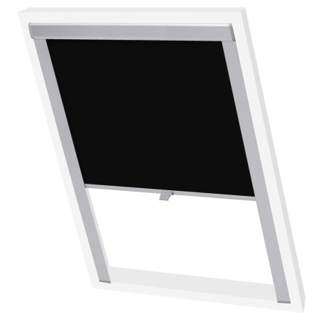 vidaXL Verdunkelungsrollo Schwarz M06/306 
