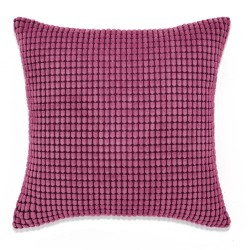 Kissen-Set 2 Stk. Velours 60 x 60 cm Rosa
