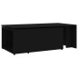 vidaXL Couchtisch Schwarz 150x50x35 cm Holzwerkstoff vidaXL Couchtisch Schwarz 150x50x35 cm Holzwerkstoff