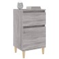 vidaXL Nachttisch Grau Sonoma 40x35x70 cm vidaXL Nachttisch Grau Sonoma 40x35x70 cm