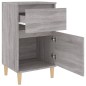 vidaXL Nachttisch Grau Sonoma 40x35x70 cm vidaXL Nachttisch Grau Sonoma 40x35x70 cm