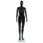 vidaXL Weibliche Schaufensterpuppe mit Glassockel Schwarz 175 cm vidaXL Weibliche Schaufensterpuppe mit Glassockel Schwarz 175 cm