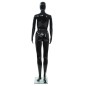 vidaXL Weibliche Schaufensterpuppe mit Glassockel Schwarz 175 cm vidaXL Weibliche Schaufensterpuppe mit Glassockel Schwarz 175 cm