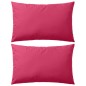 Gartenkissen 2 Stk. 60 x 40 cm Rosa Gartenkissen 2 Stk. 60 x 40 cm Rosa