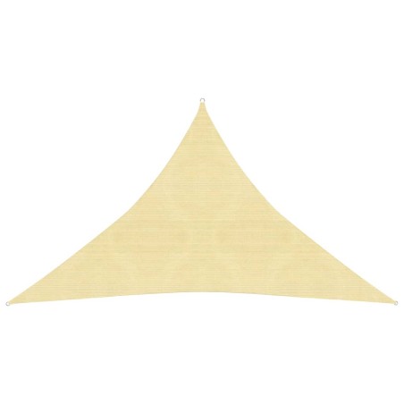 vidaXL Sonnensegel 160 g/m² Beige 4x4x5,8 m HDPE