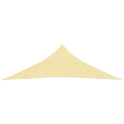 vidaXL Sonnensegel 160 g/m² Beige 4x4x5,8 m HDPE