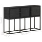 vidaXL Sideboard 115x30x76 cm Mango Massivholz vidaXL Sideboard 115x30x76 cm Mango Massivholz