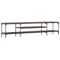 vidaXL TV-Schrank Braun Eichen-Optik 201x35x45cm Holzwerkstoff & Eisen vidaXL TV-Schrank Braun Eichen-Optik 201x35x45cm Holzwerkstoff & Eisen