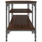 vidaXL TV-Schrank Braun Eichen-Optik 201x35x45cm Holzwerkstoff & Eisen vidaXL TV-Schrank Braun Eichen-Optik 201x35x45cm Holzwerkstoff & Eisen