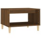 vidaXL Couchtisch Braun Eichen-Optik 60x50x40 cm Holzwerkstoff vidaXL Couchtisch Braun Eichen-Optik 60x50x40 cm Holzwerkstoff